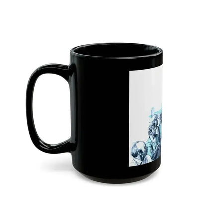 Dead Man's Log, Liberty magazine, June 18,1938 - Black Coffee Mug - Go Mug Yourself