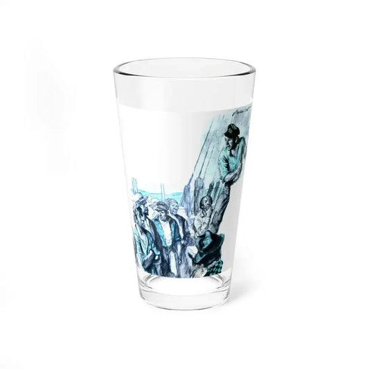 Dead Man's Log, Liberty magazine, June 18,1938 - Pint Glass 16oz 16oz - Go Mug Yourself