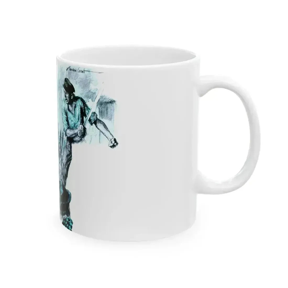 Dead Man's Log, Liberty magazine, June 18,1938 - White Coffee Mug - Go Mug Yourself