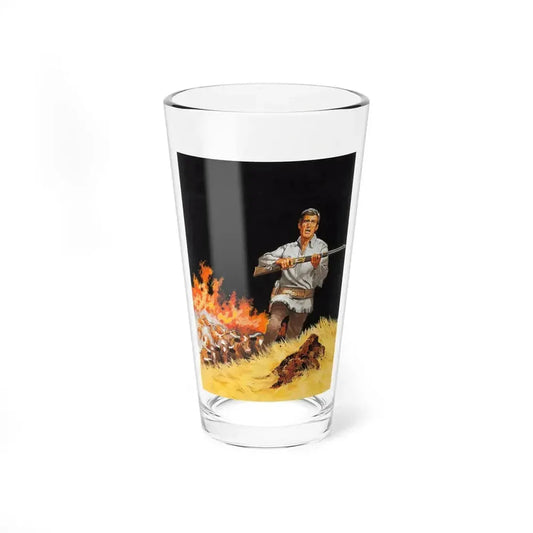 Dead Man's Spurs, paperback cover, 1961 - Pint Glass 16oz 16oz - Go Mug Yourself