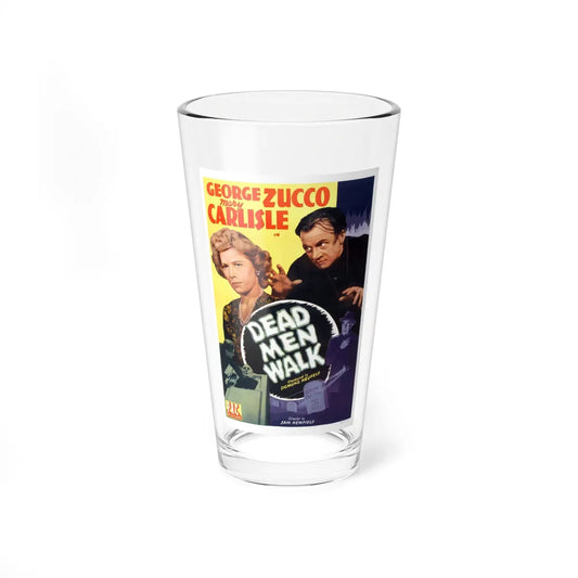 DEAD MAN WALK 1943 Movie Poster - Pint Glass 16oz-16oz-Go Mug Yourself