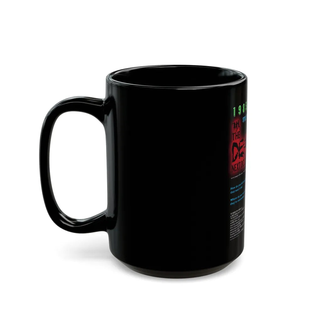 DEAD NEXT DOOR 1989 Movie Poster - Black Coffee Mug-Go Mug Yourself