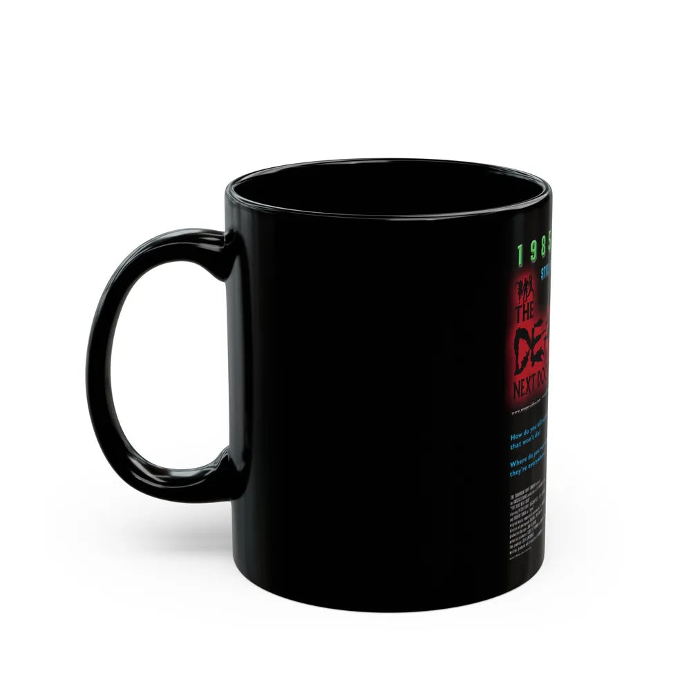 DEAD NEXT DOOR 1989 Movie Poster - Black Coffee Mug-Go Mug Yourself