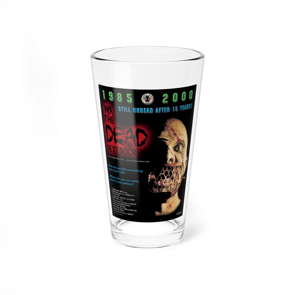 DEAD NEXT DOOR 1989 Movie Poster - Pint Glass 16oz-16oz-Go Mug Yourself