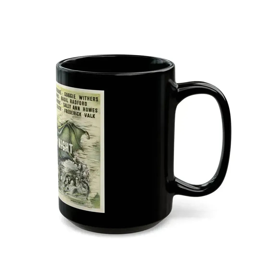 DEAD OF NIGHT (2) 1945 Movie Poster - Black Coffee Mug - Go Mug Yourself