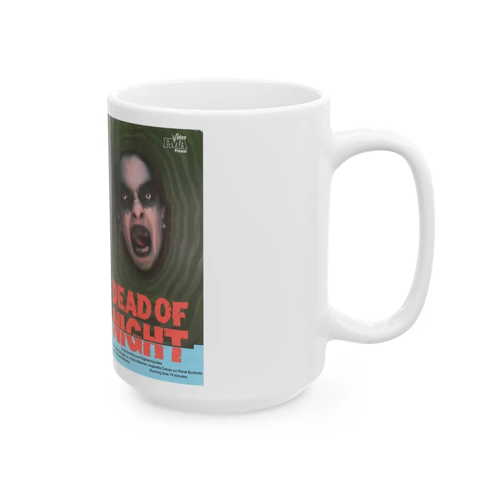 DEAD OF NIGHT (VHS COVER) - White Coffee Mug-Go Mug Yourself