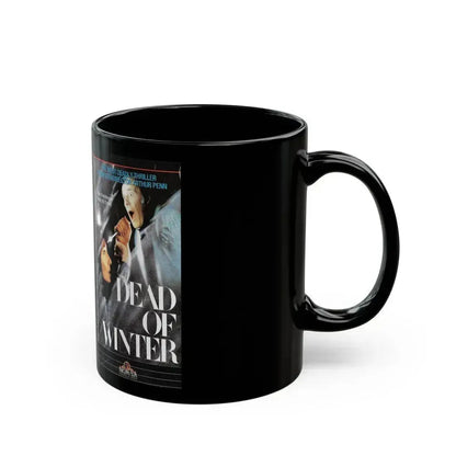 DEAD OF WINTER (VHS COVER) - Black Coffee Mug - Go Mug Yourself