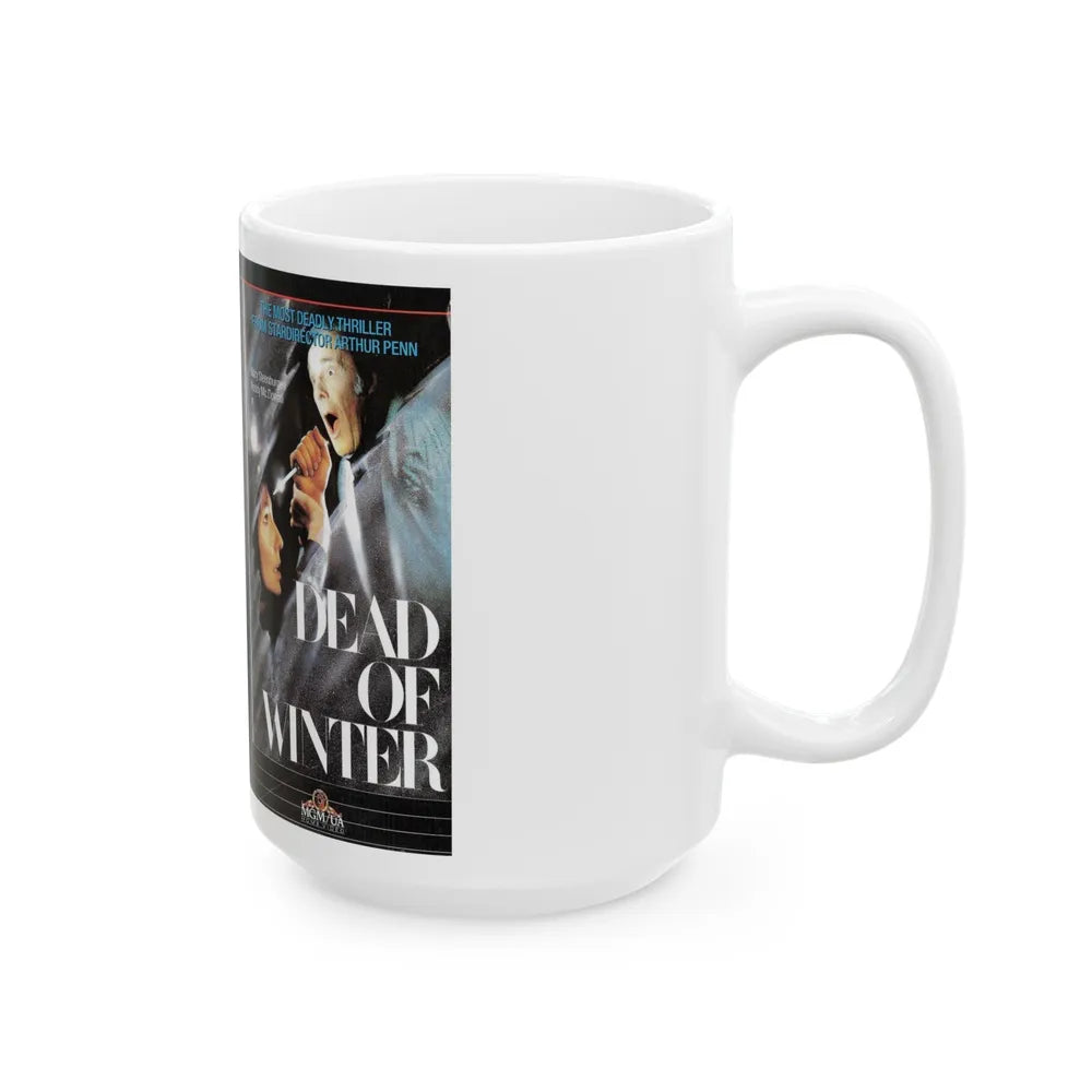 DEAD OF WINTER (VHS COVER) - White Coffee Mug-Go Mug Yourself