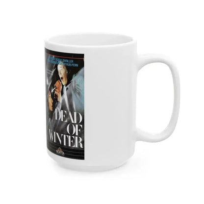 DEAD OF WINTER (VHS COVER) - White Coffee Mug - Go Mug Yourself