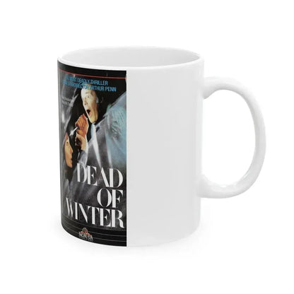 DEAD OF WINTER (VHS COVER) - White Coffee Mug - Go Mug Yourself