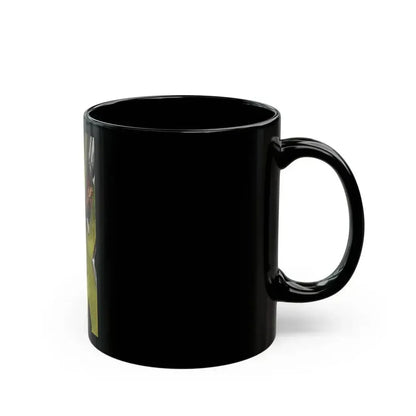 Dead on Christmas Street, Collier's, December 20, 1952 - Black Coffee Mug - Go Mug Yourself