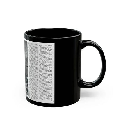 Dead or Alive, Adam magazine, October 1958 - Black Coffee Mug - Go Mug Yourself
