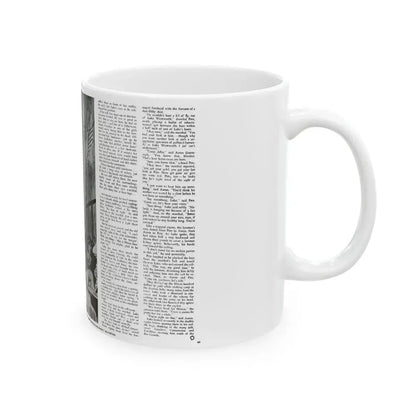 Dead or Alive, Adam magazine, October 1958 - White Coffee Mug - Go Mug Yourself
