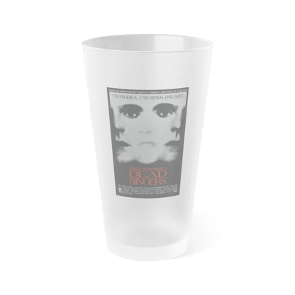 DEAD RINGERS 1988 Movie Poster - Frosted Pint Glass 16oz-Go Mug Yourself