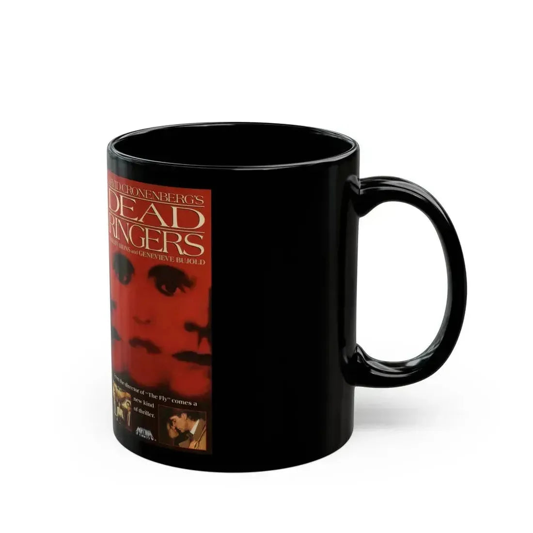 DEAD RINGERS (VHS COVER) - Black Coffee Mug - Go Mug Yourself