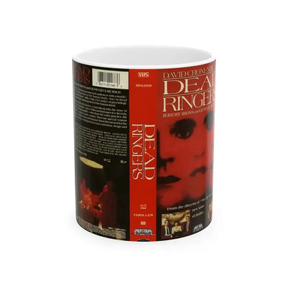 DEAD RINGERS (VHS COVER) - White Coffee Mug 11oz - Go Mug Yourself