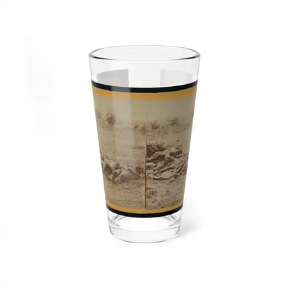 Dead Soldiers Lying Side By Side In A Field (U.S. Civil War) Pint Glass 16oz-16oz-Go Mug Yourself