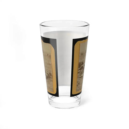 Dead Soldiers Lying Side By Side In A Field (U.S. Civil War) Pint Glass 16oz - Go Mug Yourself