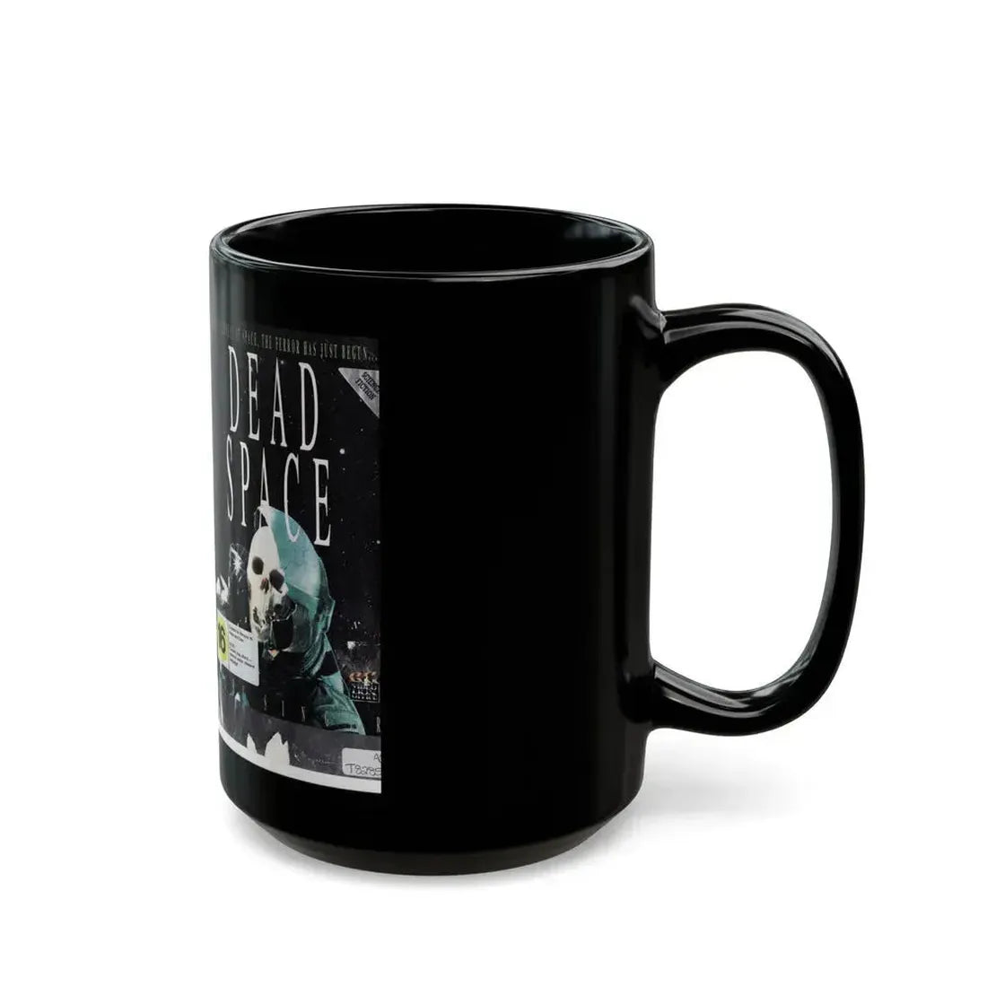 DEAD SPACE (VHS COVER) - Black Coffee Mug - Go Mug Yourself