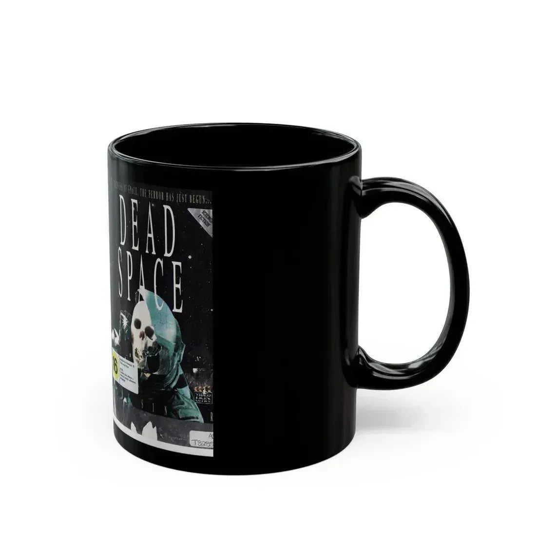DEAD SPACE (VHS COVER) - Black Coffee Mug - Go Mug Yourself