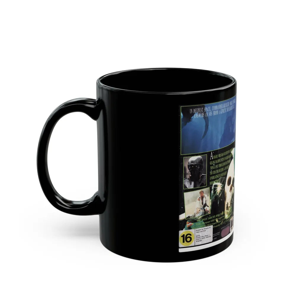 DEAD SPACE (VHS COVER) - Black Coffee Mug-Go Mug Yourself