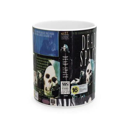 DEAD SPACE (VHS COVER) - White Coffee Mug-11oz-Go Mug Yourself