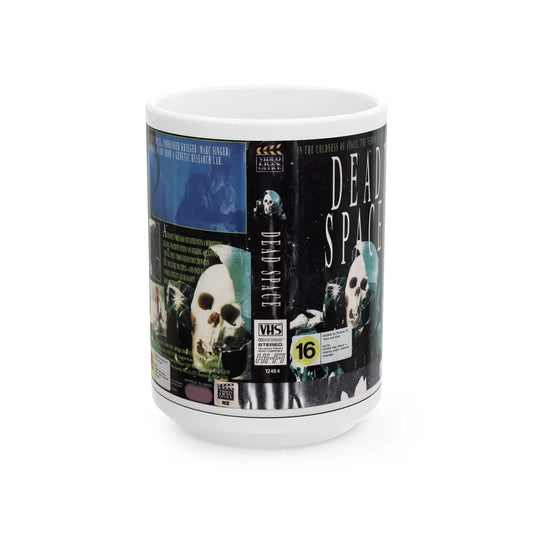 DEAD SPACE (VHS COVER) - White Coffee Mug-15oz-Go Mug Yourself