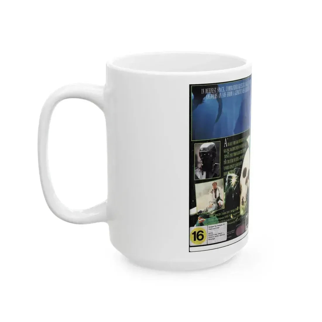 DEAD SPACE (VHS COVER) - White Coffee Mug - Go Mug Yourself