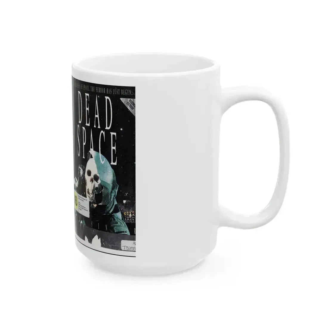 DEAD SPACE (VHS COVER) - White Coffee Mug - Go Mug Yourself