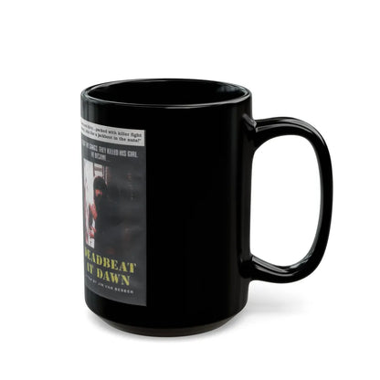 DEADBEAT AT DAWN (VHS COVER) - Black Coffee Mug-Go Mug Yourself