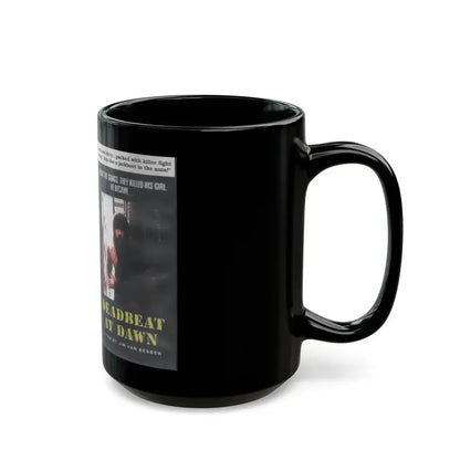 DEADBEAT AT DAWN (VHS COVER) - Black Coffee Mug - Go Mug Yourself
