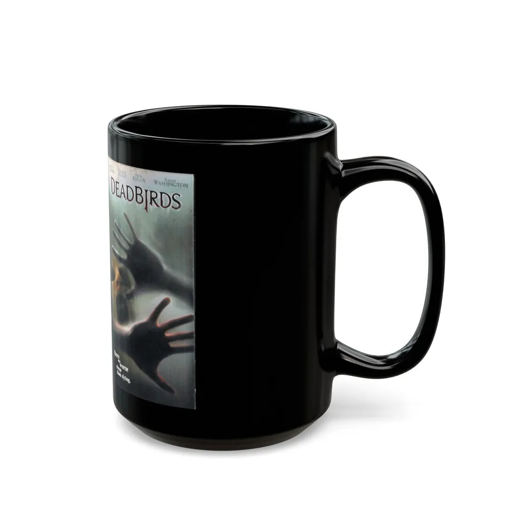 DEADBIRDS (VHS COVER) - Black Coffee Mug-Go Mug Yourself