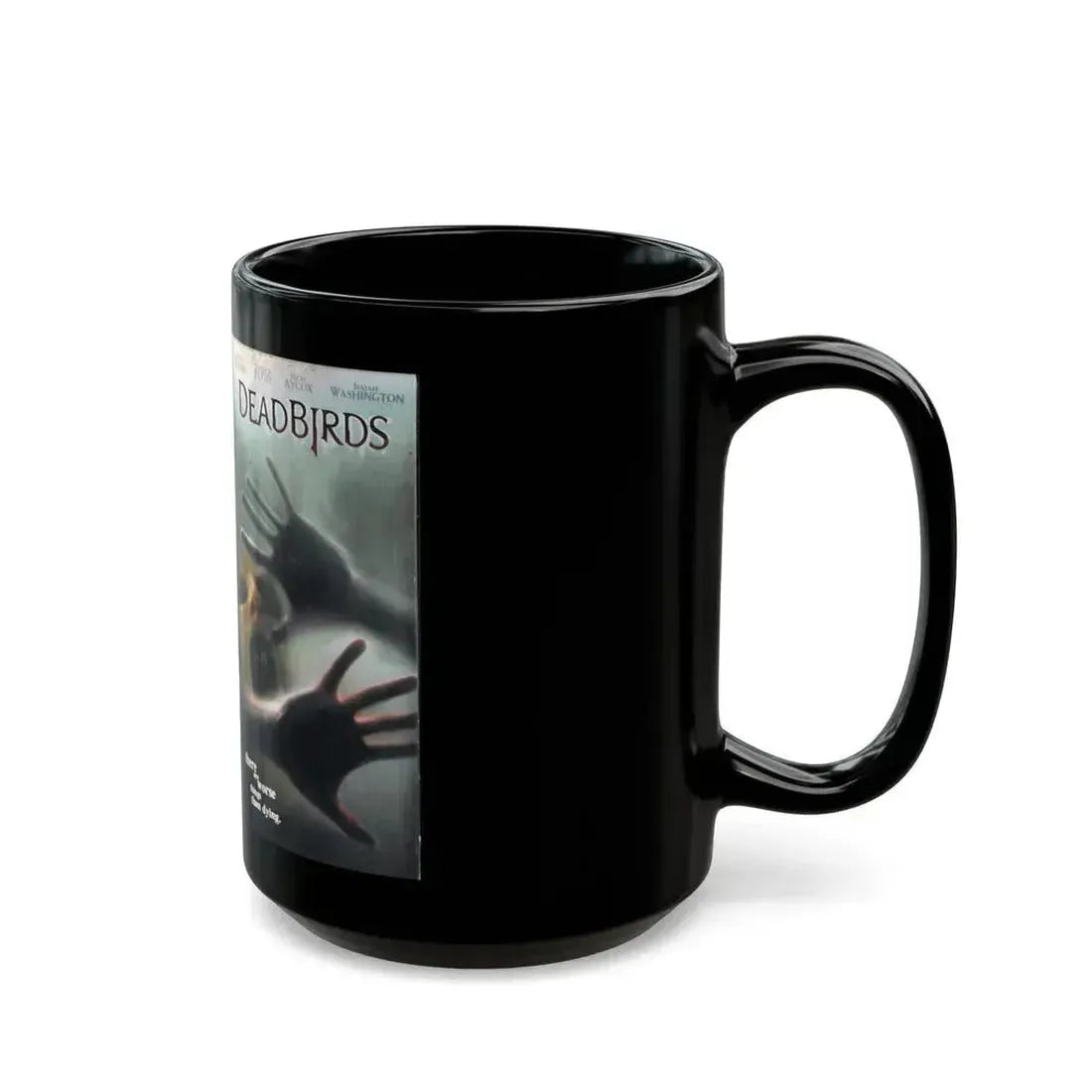 DEADBIRDS (VHS COVER) - Black Coffee Mug - Go Mug Yourself