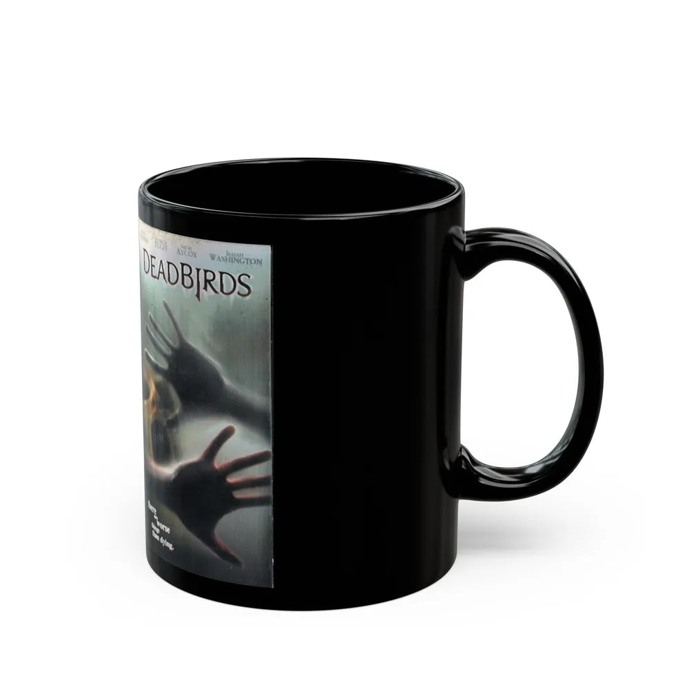 DEADBIRDS (VHS COVER) - Black Coffee Mug-Go Mug Yourself