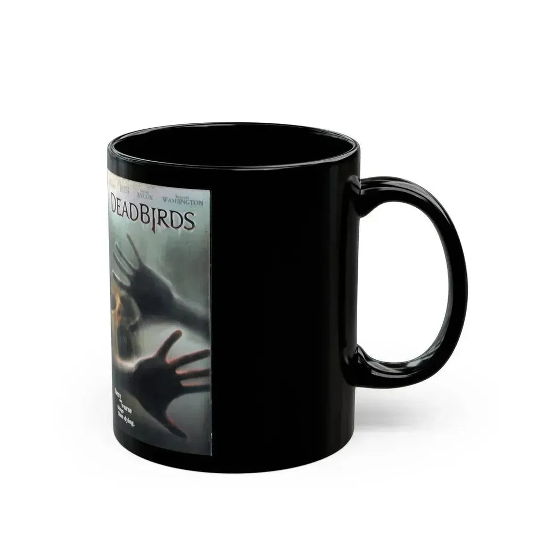 DEADBIRDS (VHS COVER) - Black Coffee Mug - Go Mug Yourself
