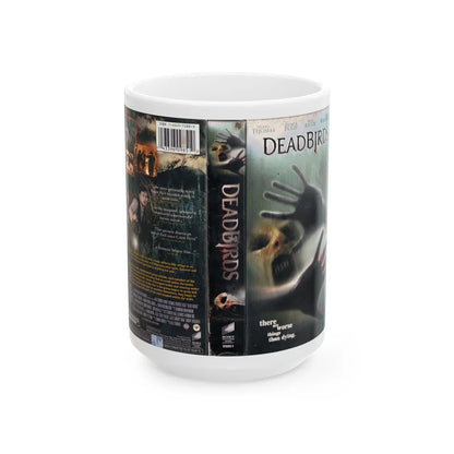 DEADBIRDS (VHS COVER) - White Coffee Mug-15oz-Go Mug Yourself