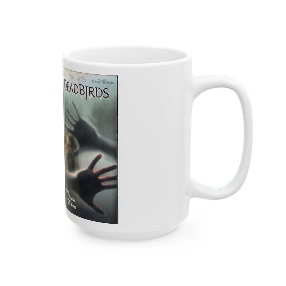 DEADBIRDS (VHS COVER) - White Coffee Mug-Go Mug Yourself