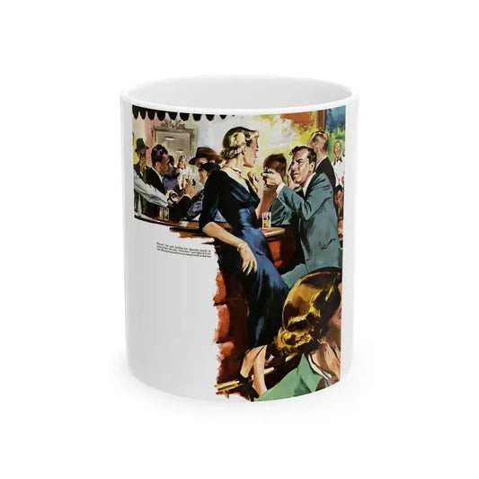 Deadfall, 1949 - White Coffee Mug 11oz - Go Mug Yourself