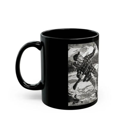 Deadfall, Adventure magazine, March 1958 - Black Coffee Mug - Go Mug Yourself