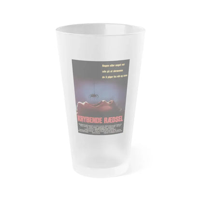 DEADLY BLESSING (DANISH) 1981 Movie Poster - Frosted Pint Glass 16oz Default Title - Go Mug Yourself