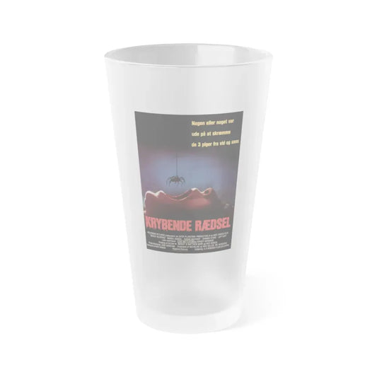 DEADLY BLESSING (DANISH) 1981 Movie Poster - Frosted Pint Glass 16oz Default Title - Go Mug Yourself