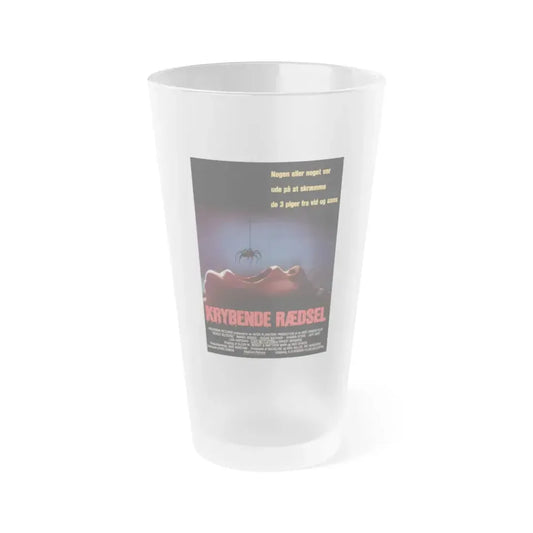 DEADLY BLESSING (DANISH) 1981 Movie Poster - Frosted Pint Glass 16oz Default Title - Go Mug Yourself
