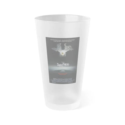 DEADLY FRIEND 1986 Movie Poster - Frosted Pint Glass 16oz Default Title - Go Mug Yourself