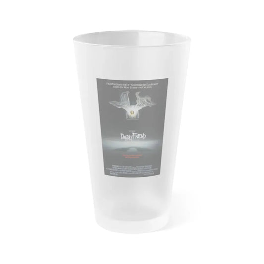 DEADLY FRIEND 1986 Movie Poster - Frosted Pint Glass 16oz Default Title - Go Mug Yourself