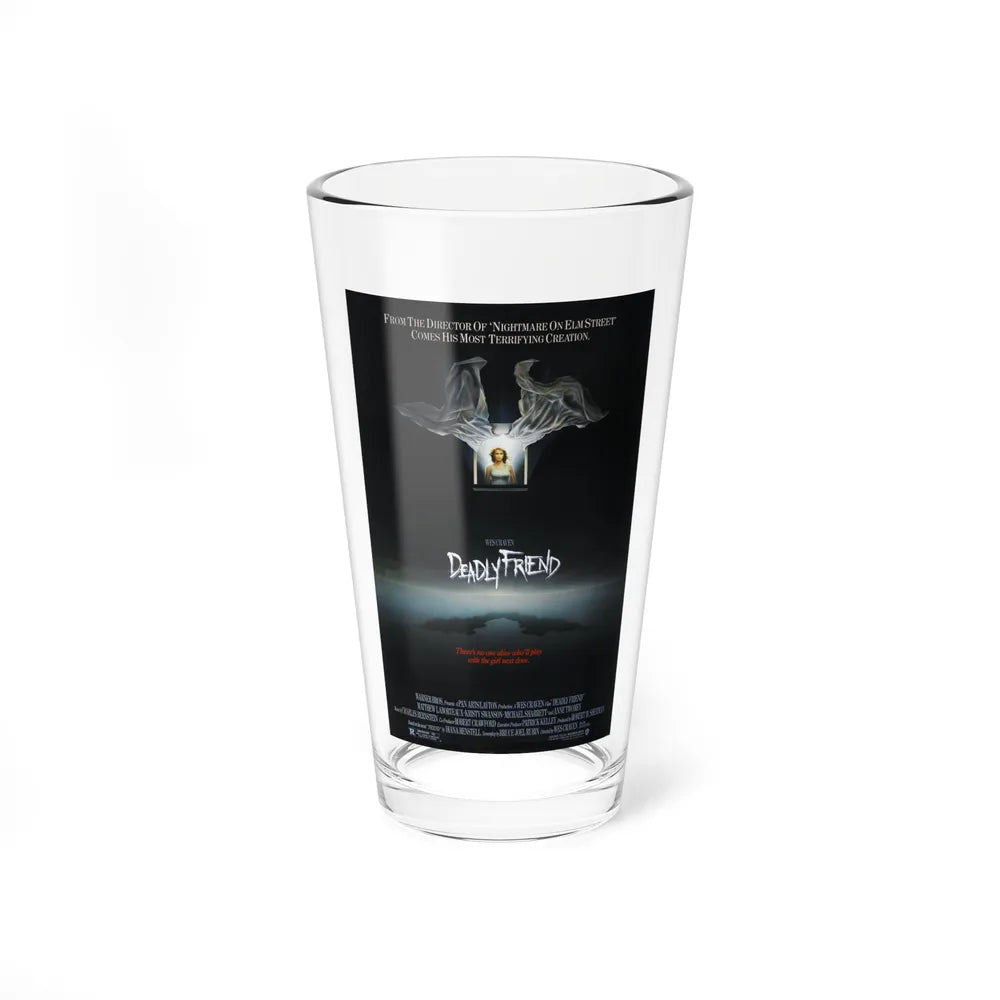 DEADLY FRIEND 1986 Movie Poster - Pint Glass 16oz-16oz-Go Mug Yourself