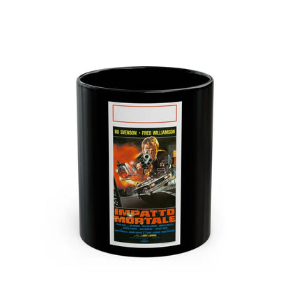 DEADLY IMPACT (ITALIAN) 1984 Movie Poster - Black Coffee Mug-11oz-Go Mug Yourself