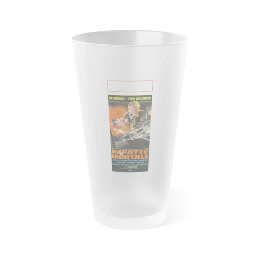 DEADLY IMPACT (ITALIAN) 1984 Movie Poster - Frosted Pint Glass 16oz Default Title - Go Mug Yourself