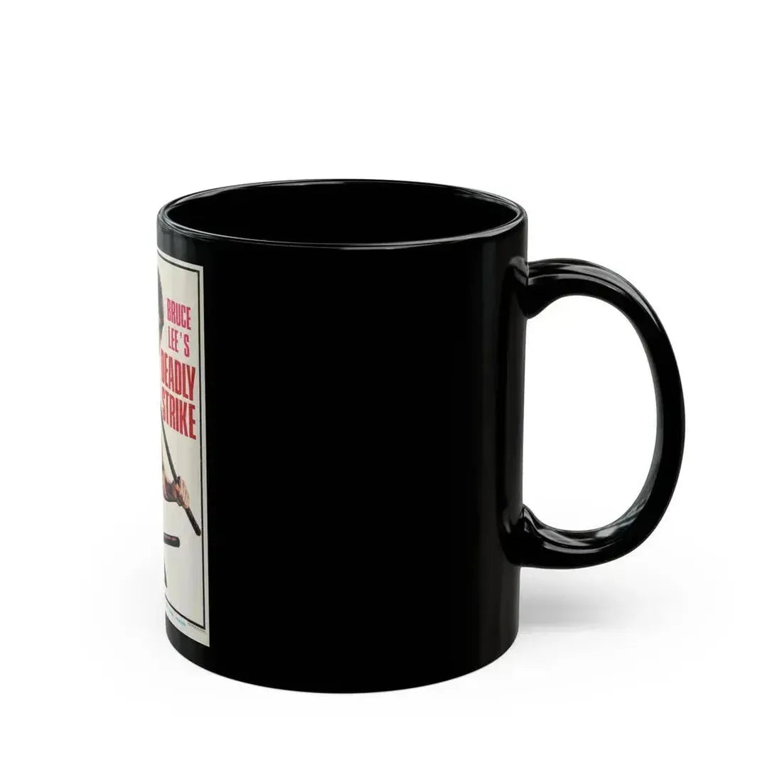 DEADLY STRIKE 1978 Movie Poster - Black Coffee Mug - Go Mug Yourself