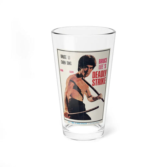 DEADLY STRIKE 1978 Movie Poster - Pint Glass 16oz-16oz-Go Mug Yourself