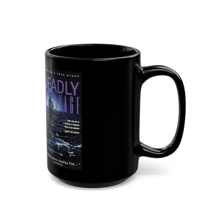 DEADLY VOYAGE (VHS COVER) - Black Coffee Mug-Go Mug Yourself